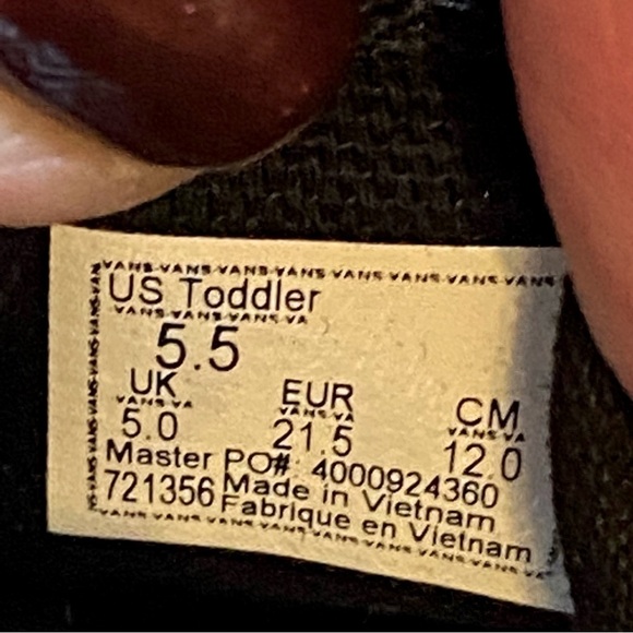 Vans Era Elastic Lace Nightmare Before Christmas Sally Sneaker Size 5.5 Toddler - Picture 12 of 12